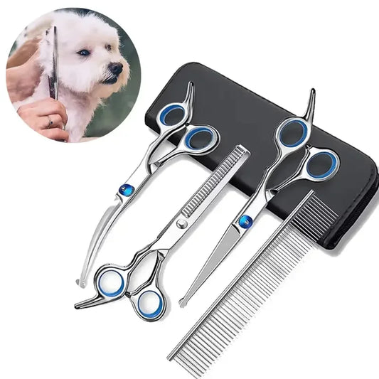Ambidextrous Pet Safe Dog Grooming Shears