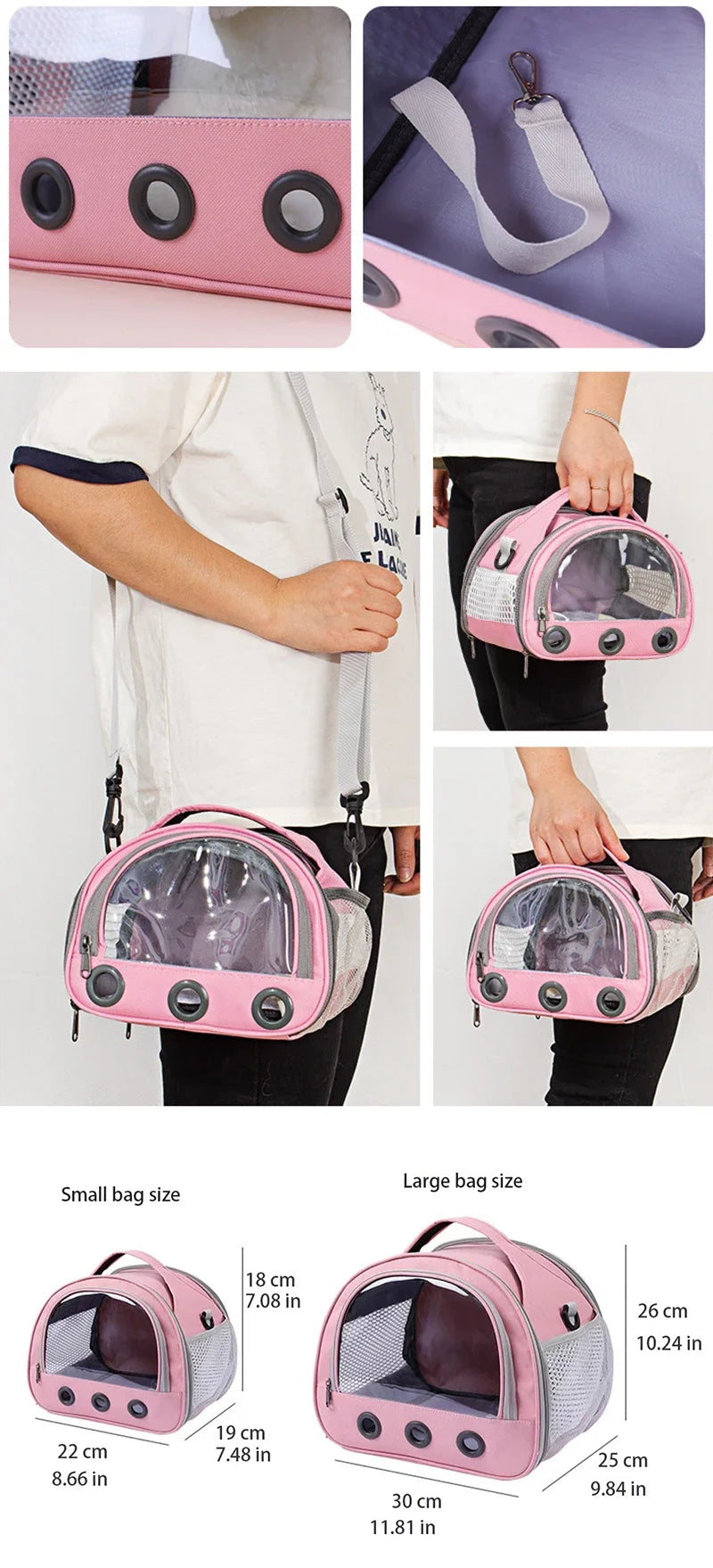 Portable Pet Carrier Bag