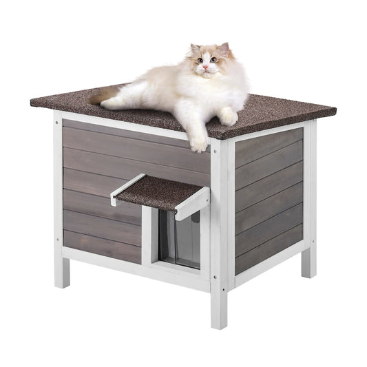 Outdoor Cat House Weatherproof