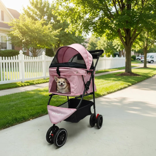 Pet Stroller For Small Dogs And Puppies