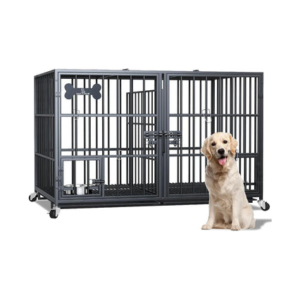 Heavy Duty Dog Crate for Large, Medium & Small Dogs