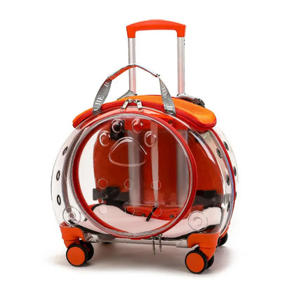 Pet Trolley Case with Ventilation Holes